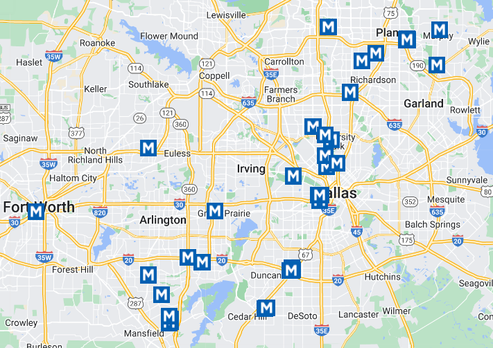Methodist Medical Group Map Locations